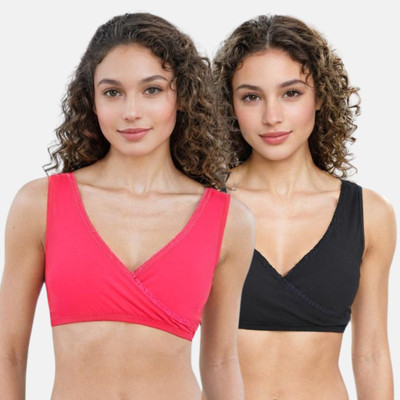 Adira Women Plunge Non Padded Bra(Multicolor)