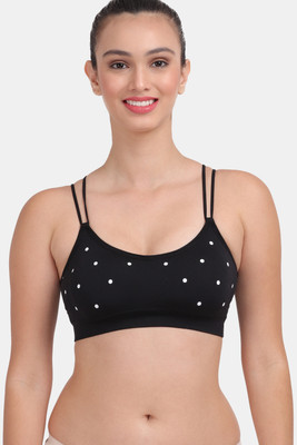 AMOUR SECRET Women Sports Lightly Padded Bra(Black)