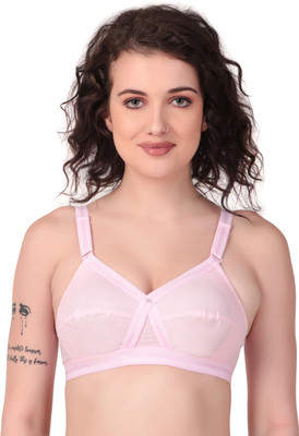 Piylu Women Minimizer Non Padded Bra(Pink)