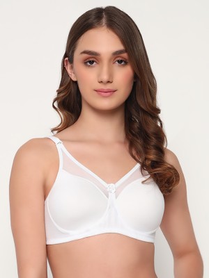 Effectinn Women Full Coverage Lightly Padded Bra(White)