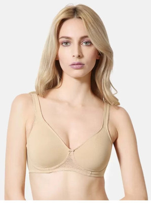 VAN HEUSEN Women Full Coverage Non Padded Bra(Beige)