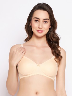 Clovia Women Full Coverage Non Padded Bra(Beige)