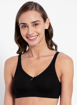 JOCKEY Women T-Shirt Non Padded Bra(Black)