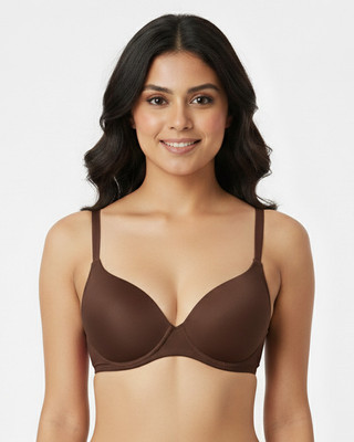 Piencart Daily Comfort Padded Bra Women Everyday Heavily Padded Bra(Brown)