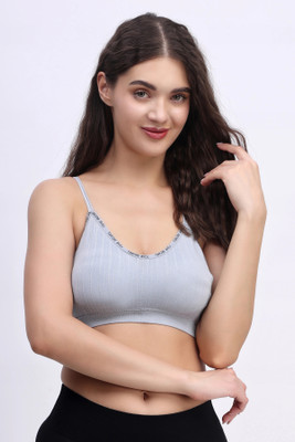 Lugo Imported 20.02 Women Everyday Lightly Padded Bra(Grey)