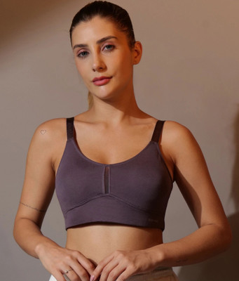 BODYSIZE Women Everyday Non Padded Bra(Grey)