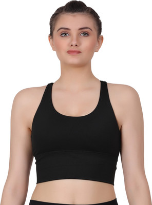 AMOUR SECRET Women Sports Lightly Padded Bra(Black)
