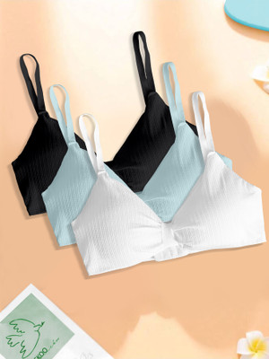 NAGARVEL CREATION Women Everyday Lightly Padded Bra(Multicolor)