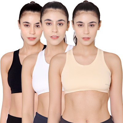 BodyCare Women Full Coverage Non Padded Bra(Multicolor)