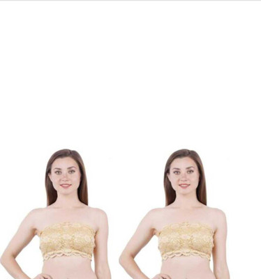 Ronic Collections Women Full Coverage Lightly Padded Bra(Beige)
