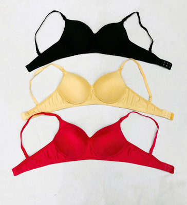 VETPINS Women Push-up Lightly Padded Bra(Multicolor)