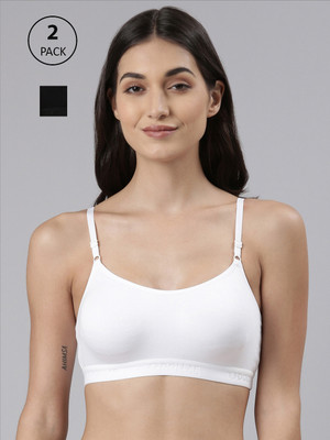 Dollar Missy Wire-Free Beginers Women Training/Beginners Non Padded Bra(Black)