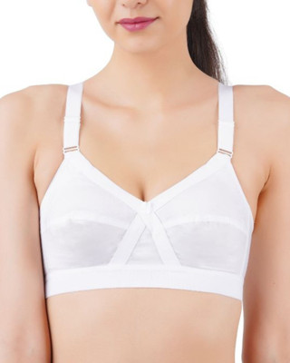 Brida Ladies Innerwear MAXIMA Women Everyday Non Padded Bra(White)