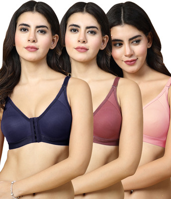 Docare DCFO280 Front Open Women Sports Non Padded Bra(Multicolor)