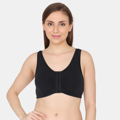 ZIVAME Women Everyday Non Padded Bra(Black)