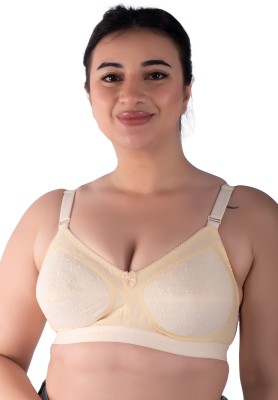 Missvalentine Women Everyday Non Padded Bra(Beige)