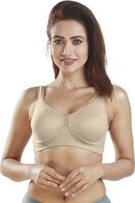 DAZZLE DB362 Women Minimizer Non Padded Bra(Beige)