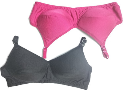 Oumar Bibi Women Minimizer Lightly Padded Bra(Multicolor)