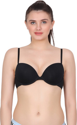 AMOUR SECRET Women Everyday Lightly Padded Bra(Black)