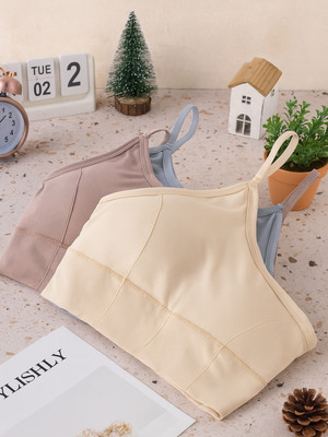 Fixfolk Women Everyday Lightly Padded Bra(Multicolor)