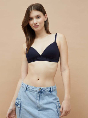 Ginger by Lifestyle Ginger by Lifestyle Women Rose Solid Cotton Bras Women Everyday Lightly Padded Bra(Multicolor)