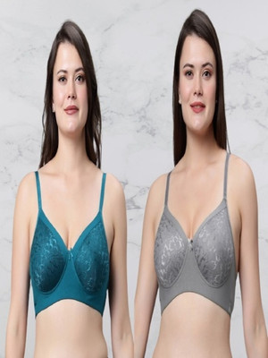 In Care LINGERIE ICPD2-11 Women T-Shirt Heavily Padded Bra(Multicolor)