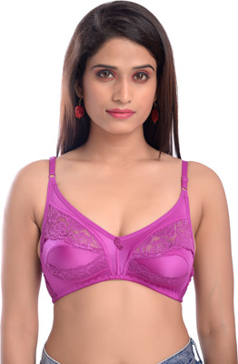 elina Women T-Shirt Non Padded Bra(Pink)