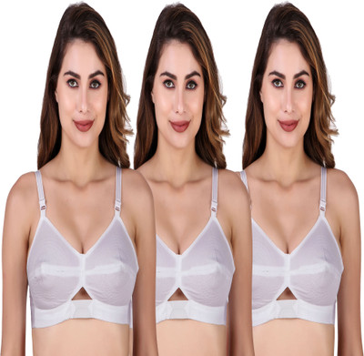 BRALOOM Women Push-up Non Padded Bra(White)