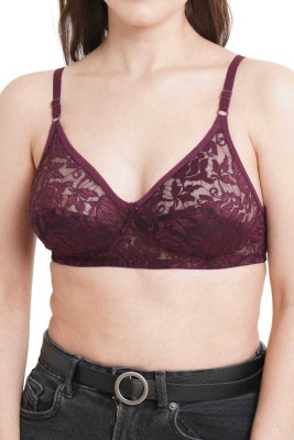 Hradesh Enterprises Women Full Coverage Non Padded Bra(Beige, Red, Pink, Purple, Black, Orange)