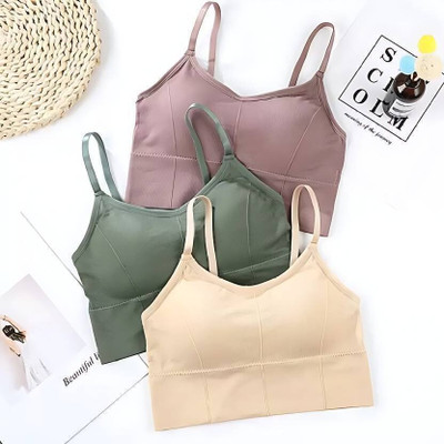 NUDORA Unique Design Women Full Coverage Lightly Padded Bra(Multicolor)