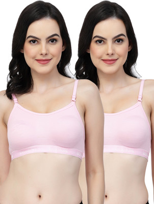Docare Women Everyday Non Padded Bra(Pink, Pink)