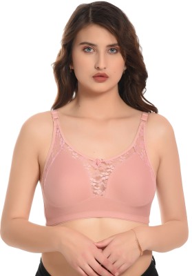 elina Women T-Shirt Non Padded Bra(Orange)