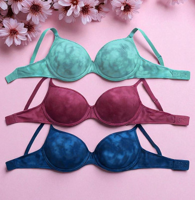 eastern club Women Everyday Lightly Padded Bra(Multicolor)