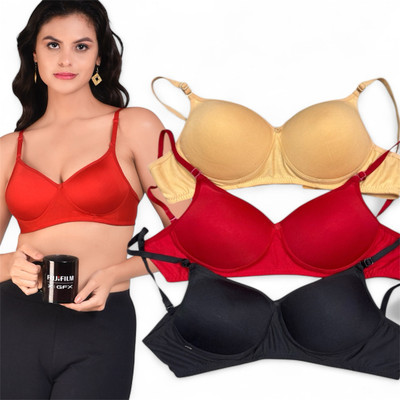 VETPINS Women Push-up Lightly Padded Bra(Multicolor)