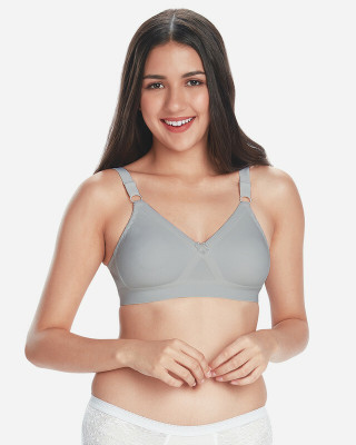 V Star AGNES Women Full Coverage Non Padded Bra(Grey)