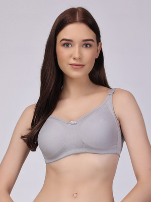 Floret Women's Minimizer Bra Non Padded & Full Coverage Women Minimizer Non Padded Bra(Grey)