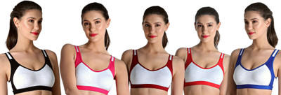 DreamBe Women Sports Non Padded Bra(Multicolor)