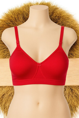 Piylu Premium Women Everyday Non Padded Bra(Red)