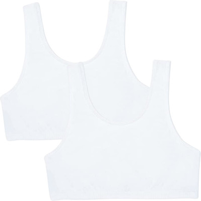 Brafee Girls Everyday Non Padded Bra(White, White)