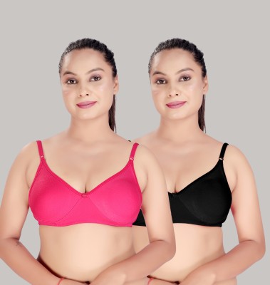 HAYA FASHION Women Push-up Non Padded Bra(Multicolor)