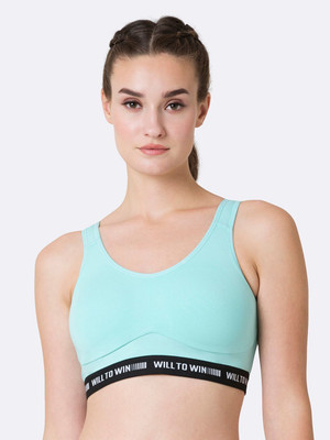VAN HEUSEN Proactive Antibacterial And Wireless Women Full Coverage Lightly Padded Bra(Blue)
