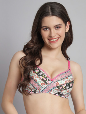 Extoes New Desing For Summer Women Push-up Lightly Padded Bra(Multicolor)