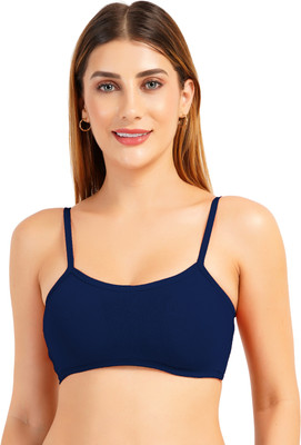 Mickaw Women Full Coverage Non Padded Bra(Blue)