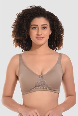 NUDORA Women Full Coverage Non Padded Bra(Brown)