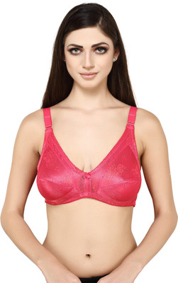 BlueNixie BNF356N-LUXURIA FASHION BRA Women Full Coverage Non Padded Bra(Pink)