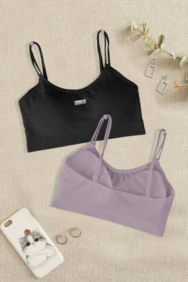 Vihrik Women Everyday Lightly Padded Bra(Multicolor)