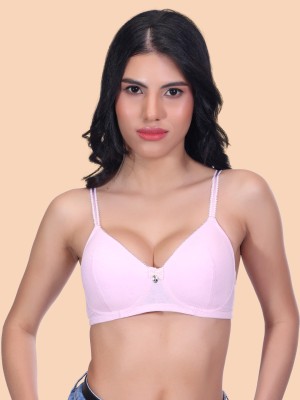 AMOUR SECRET Women Everyday Lightly Padded Bra(Pink)