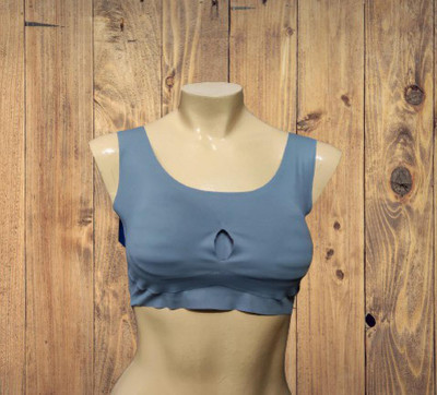 Raysx Women T-Shirt Lightly Padded Bra(Grey)