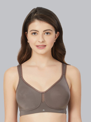 SOIE Women Minimizer Lightly Padded Bra(Brown)