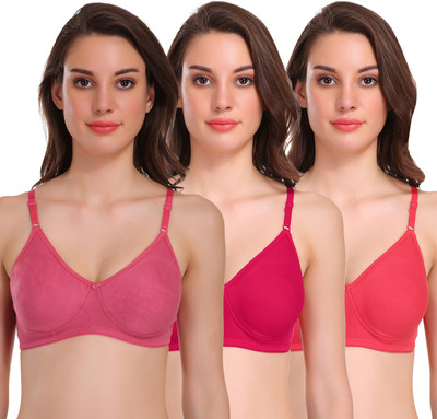 POOJA RAGENEE BAYLEE LP Women Full Coverage Lightly Padded Bra(Multicolor)